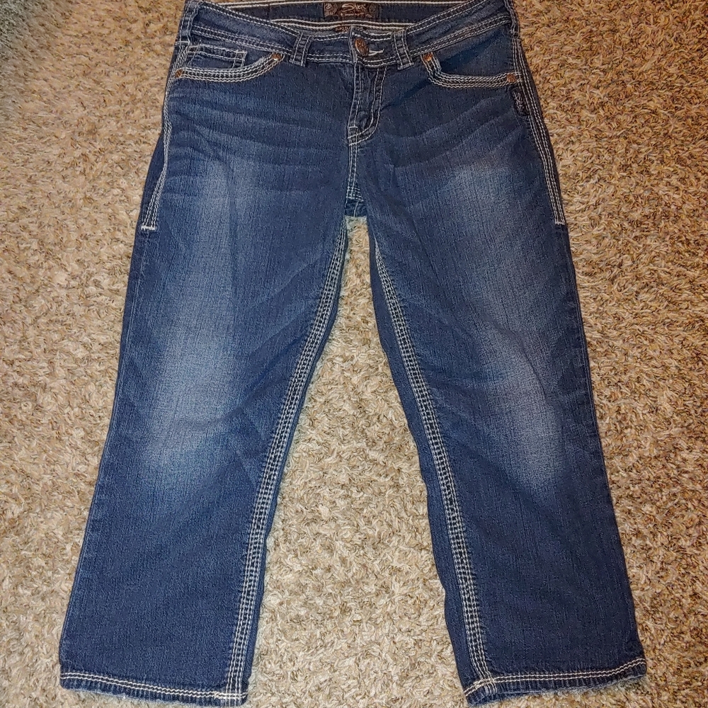 Silver Jeans Denim Capris